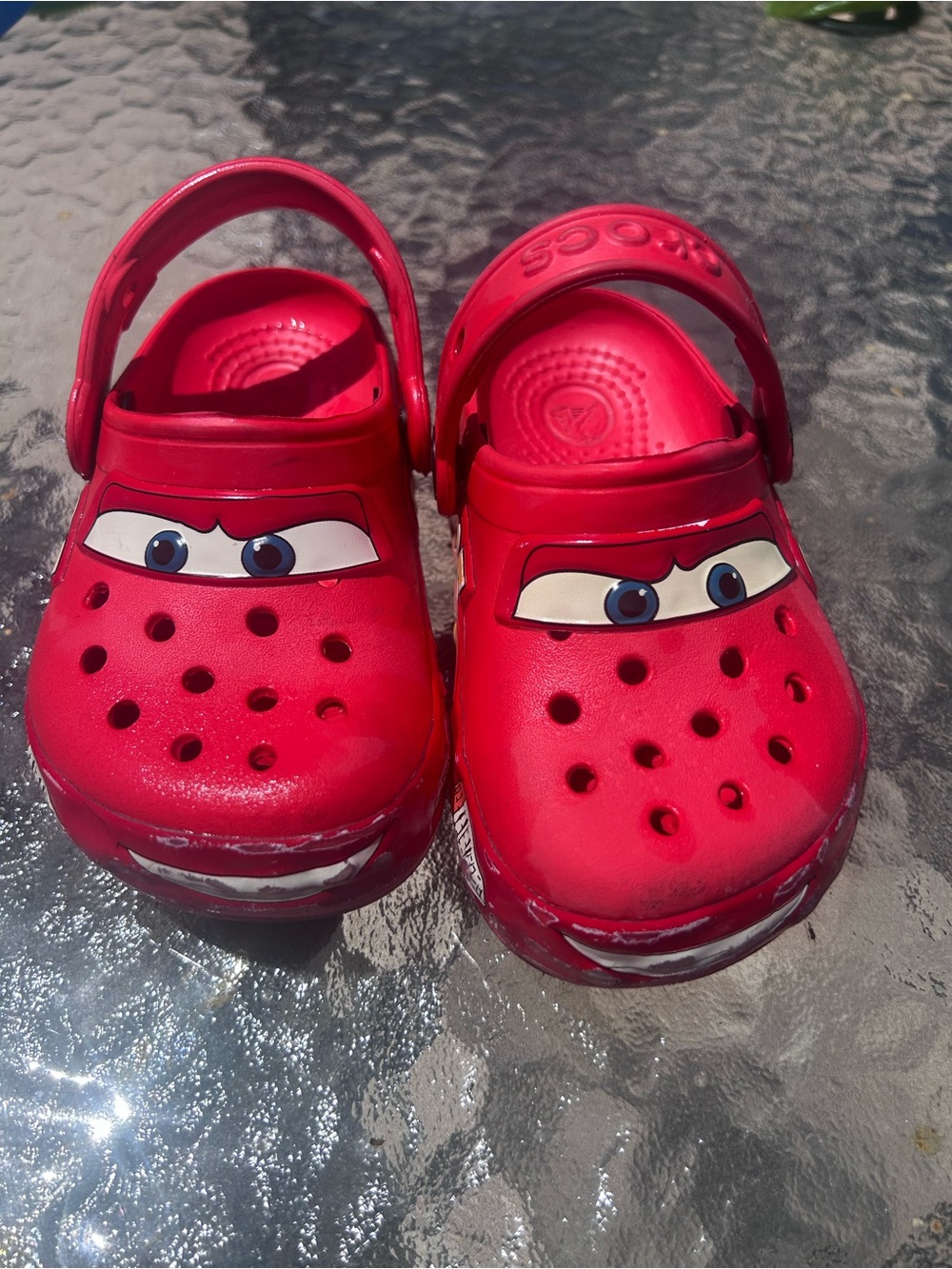 Lightning McQueen Cars Crocs toddler C8
